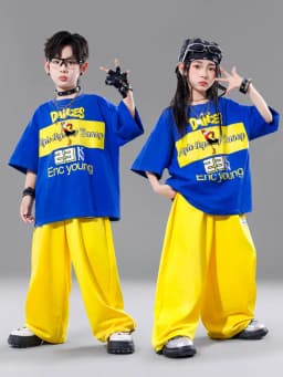 Children's Performance Outfit Primary School Sports Opening Ceremony Street Dance Set Kindergarten Uniforms Children's Day
