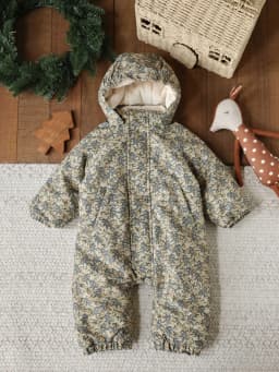 2026 Winter Baby Rompers Print Toddler Baby Clothing Thick Hooded Infant Baby One-Pieces Bodysuits Jumpsuit Outdoor Warm