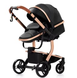 Baby Stroller Baby Car 3 in 1 Stroller Lightweight Portable Travel Trolley