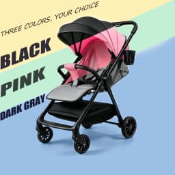 2-in-1 Baby Stroller Good Choice for Parents Fashionable Popular Lightweight Portable Traveling & Shopping Cart