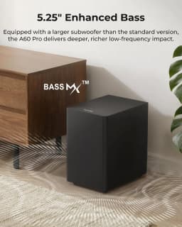 7.1-Channel Dolby Atmos Surround Sound System for TV with 4 Surround Speakers and Home Theater Subwoofer, 420W Peak Power, HDMI eARC, Voice Control, Bass Boost, App Control, 2026 Model