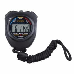 2PCS SET Digital Stopwatch Sports Counter Chronograph Date Timer Odometer Watch,Handheld sports stopwatch, waterproof digital display, chronograph, counting timer, fitness timer