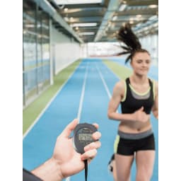 2PCS SET Digital Stopwatch Sports Counter Chronograph Date Timer Odometer Watch,Handheld sports stopwatch, waterproof digital display, chronograph, counting timer, fitness timer