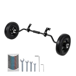 Dirt Bike Training Wheels For 49cc 50cc Universal For Razor MX125 MX350 MX400 For Yamaha PW50 TTR50 CRF50 XR50 Z50 Z50R Dirt Mini Bike Height Adjustable Sturdy Durable Heavy-Duty Build Iron