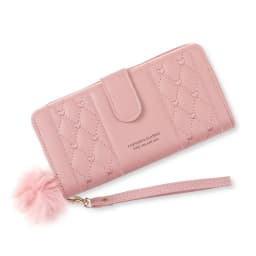 Women Long PU Leather Wallet Large Capacity Zipper Coin Purse Multi Card Holder Phone Wristlet Clutch Handbag