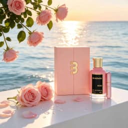 Bharara Rose Women Fragrance Gift Set, Premium Pink Gift Box With Metallic B Logo, Includes Full‑size Perfume And Travel Spray, Rich Fruity‑floral Rose Scent, Perfect Gift For Birthday And Anniversary.