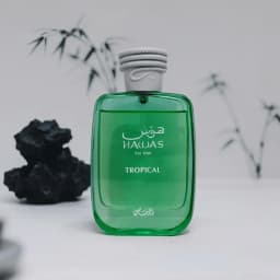 Hawas Tropical Perfume for Men 100ml Aromatic Fruity Scent Coconut Water Ginger Top Fig Mint Heart Sandalwood Tonka Base EDP for Office Casual Summer Daily Wear
