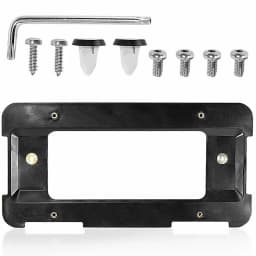 Black US Standard Rear License Plate Base Mount Bracket For BMW 3 5 7 Series X1 X3 X4 X5 License Frame Holder 51187160607