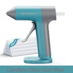 Cordless Hot Glue Gun 4V USB‑C Rechargeable Mini Hot Melt Glue Gun with Battery 30s Fast Heating, Anti‑Drip Nozzle, Comes With 7*140mm Hot Glue Sticks Portable Glue Gun For Crafts DIY Projects & Home Repairs