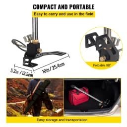 SucceBuy 3 Stage PCP Pump + Pressure Gauge 4500PSI Tire Kayak Ball Inflatable Rifle Air Gun Filling Stirrup High Pressure