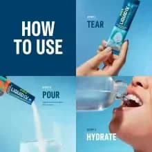 Liquid Intravenous Hydration Electrolytes, Cotton Candy, 16 Count