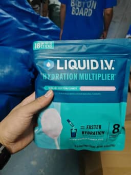 Liquid Intravenous Hydration Electrolytes, Cotton Candy, 16 Count