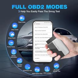 Kingbolen Ediag Elite OBD2 Scanner Bluetooth Lifetime Update,PK ELM327,All System OBD2 Diagnostic Tool with 15 Resets for iOS & Android, CANFD Protocol, Autoauth for FCA SGW Cost-effective Diagnostic Scan Tool
