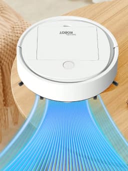 3-In-1 Robot Vacuum Cleaner And Mop Combo, USB Rechargeable, Strong Suction, 60 Min Runtime, Slim & Quiet Design, Suitable For Pet Hair, Hard Floors & Daily Cleaning, Auto-Direction Mop, Pet Hair Cleaner | Robot Vacuum Cleaner | USB Rechargeable