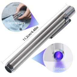 100g UV Resin Kit, Quick-Drying Epoxy Adhesive, Suitable For Beginners And Secondary Bonding; 100g Adhesive, Coloured UV Resin (White, Black And Red), Comes With A Pen-Style UV Lamp, Suitable For Resin Casting And Jewellery Casting.