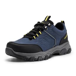 Men'S Hiking Shoes, Outdoor Mountaineering Trekking Sports Sneakers, Lightweight Cushioning Footwear, Non‑Slip Wear‑Resistant Outsole, Breathable Comfort Casual Shoes For Camping Hiking Mountain Trails Daily Outdoor Activities