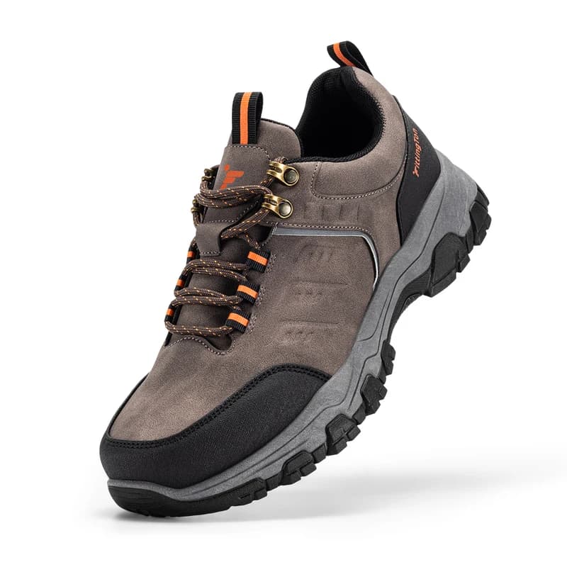 Men'S Hiking Shoes, Outdoor Mountaineering Trekking Sports Sneakers, Lightweight Cushioning Footwear, Non‑Slip Wear‑Resistant Outsole, Breathable Comfort Casual Shoes For Camping Hiking Mountain Trails Daily Outdoor Activities