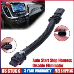 1PCS New Auto Start Stop Harness Disable Eliminator Engine Stop Start Eliminator A-Off Disable Delete Device Harness For Chevy Trax Cruze Blazer Equinox Trailblazer Buick Terrain Encore LaCrosse Envision Cadillac XT4 XT6 XT5 Opel Astra Mokka
