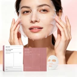 Collagen Face Mask Daily Moisturizing Improve Skin Texture Enhance Smoothness Strengthen Barrier Firming Pore Shrink Smoothing Face Mask