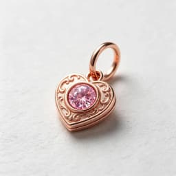 Round Brilliant Cut Pink Loose Gemstone, Brilliant Faceted Sparkling Polished Round Pink Loose Stone for Ring Pendant Earrings Jewelry Making DIY Craft Gemstone Gift