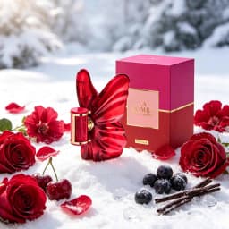 La Intensa, Stunning Red Butterfly‑ShaPed Perfume Bottle. Juicy Raspberry And Blackcurrant Bring Bright Sour‑sweet Top Notes, Red Orchid And Jasmine Deliver Rich Floral Heart, Caramel, Vanilla And Amber Weave Warm Gourmand Base