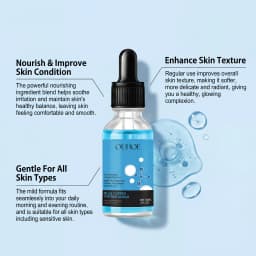 GHK-Cu Copper Peptide Face Serum with Hyaluronic Acid Anti-Aging Moisturizer Fine Lines Firming Skin Elasticity Hydrating Facial Serum