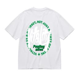 "Mindset Not Just A State Of Being" Letter Print Shirt, Trendy 90s Vintage Vibes T-Shirt, Unisex Gothic Streetwear Graphic Tee