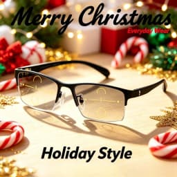 1 piece of men's and women's reading glasses, men's business half-frame reading glasses, gentleman's simple half-frame optical frames, lenses, indoor office, outdoor travel, men's portable reading glasses, Christmas and Halloween gifts recommended