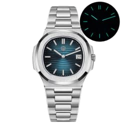Watchdives WD0013 Quartz Watch Ronda 714 Movement 316L Stainless Steel Sapphire Crystal Super Luminous Waterproof Men Watches