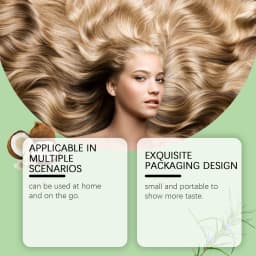 Rosemary Hair Care Oil Vitamin E Soft Smooth Natural Volume Lightweight Long Lasting Fragrance Daily Use Non Greasy Formula Hair Care