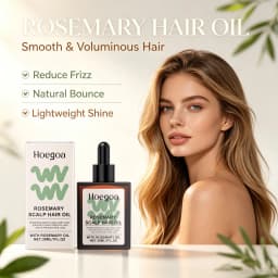 Rosemary Hair Care Oil Vitamin E Soft Smooth Natural Volume Lightweight Long Lasting Fragrance Daily Use Non Greasy Formula Hair Care