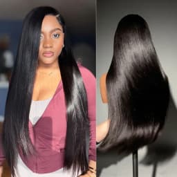 HD Lace Front Human Hair Wigs Straight 13x4 13x6 Transparent Lace Frontal Human Hair Wigs Pre Plucked HD Lace Wigs For Women