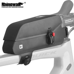 Rhinowalk Bike Top Tube Bag With Magnetic Flap&Dial Closure System Waterproof For MTB Road Gravel Bike Bikepacking Cycling