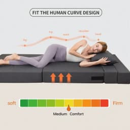 Sofa Bed With 2 Pillows, Loveseat Futon Sleeper Chair With Washable Cover, Convertible Futon Sofa Bed, Fold Out Couch For Livin