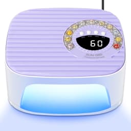 LIMEGIRL Nail UV Lamp 45LEDs Professional Nail Dryer Rapid Cure Lamp for Nails Phototherapy Light for Manicure Salon Acrylic Gel Art Quick Drying Tools