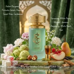 Khair Pistachio by Paris Corner EDP 100ml Dubai Arabian Perfume For Men Women Sweet Pistachio Gourmand Aroma Long‑Lasting Matte Green Bottle Perfume