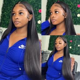 Brazilian Hair Straight 7x6 Lace Closure Glueless Wig 7x6 Glueless Wig Human Hair Ready To Wear Pre Cut Wig