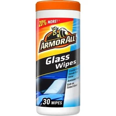 Armor All 30Ct Automotive Glass Cleaner Wipes