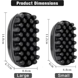 2Pcs Hair Styling Set Wave Twist Sponge Brush & Afro Pick Comb For Men Women Dreadlock Coily Curly Hair DIY Braid Styling Tool