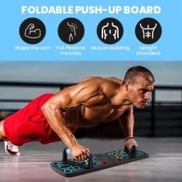 Solid Push Up Board Multi Functional Stands System Home Gym Chest Muscle Exercise for Men Women