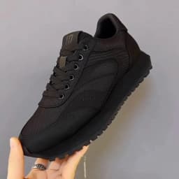 2026 New Soft Sole Shoes for Men, Ultra-Soft Summer Thin Men's Shoes, Round-Toe Retro Jogging Shoes