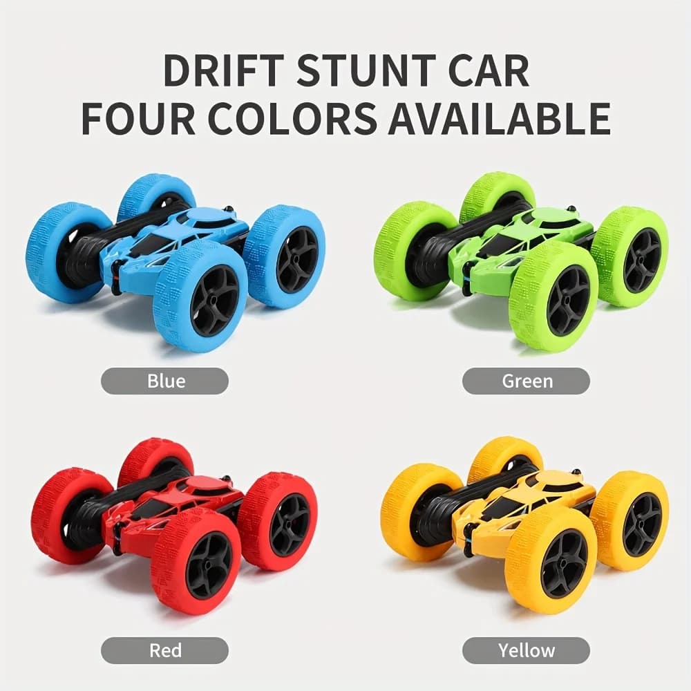 Remote Control Car, 4WD RC Car Toy, 2 Sided 360 Degree Flip Rotating Vehicle, Suitable For Outdoor Parties And Family Fun, Chris