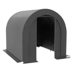 6 x 8ft Outdoor Storage Shed, Waterproof Heavy Duty Portable Shed