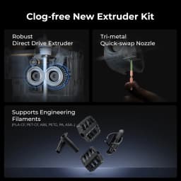 Creality K1C 2025 3D Printer And 1pc Filament with AI Camera And Touchscreen, 600Mm/S Fast Printing Speed, Supports Carbon Fiber Filaments, Auto Calibration for Leveling, Anti-Vibration Design, Out-Of-Box Experience
