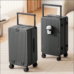 20/24-Inch Premium Hard-Shell Carry-On Suitcase,Checked Luggage Set With USB Port Luggage And Combination Lock, Smooth 360° Double Spinner Wheels