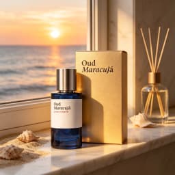 Oud MaracuJaa launched a new neutral perfume spray, tropical fruit perfume - wood fruit fragrance for men and women, 3.4 ounces/100 pen liters, perfect gift