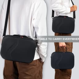 Large Carrying Case for Meta Quest 3/Quest 3S, Hard Travel Case for BOBOVR S3 Pro/Kiwi Design Battery Head Strap and Other Accessories, Storage Case and Soft Lining for Quest 3S