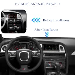 BONROAD Linux Touch Screen Wireless Carplay Car Radio Android Auto For Audi Q7 4L 2005-2015 GPS Navigation Multimedia Player