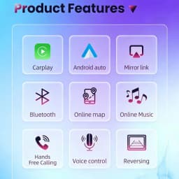 BONROAD Linux Touch Screen Wireless Carplay Car Radio Android Auto For Audi Q7 4L 2005-2015 GPS Navigation Multimedia Player