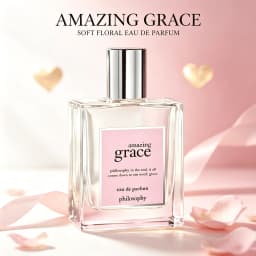 Philosophy Amazing Grace Eau De Toilette - Clean & Floral Women's Perfume - With Notes Of Bergamot, Muguet & Musk - Long Lasting Fragrance Soft And Smooth Skin White Musk, Elegant And Long-Lasting Fragrance, Perfect For Dates, Valentine's Day